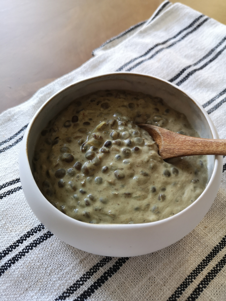 Dahl de lentilles vertes