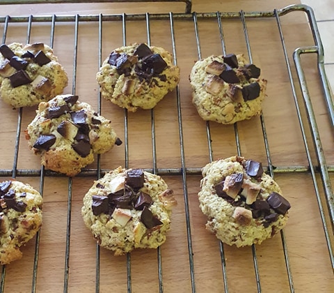 Lait d’amande et cookies à l’okara