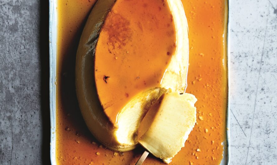 Crème caramel pour Mamie de Stéphanie Le Quellec