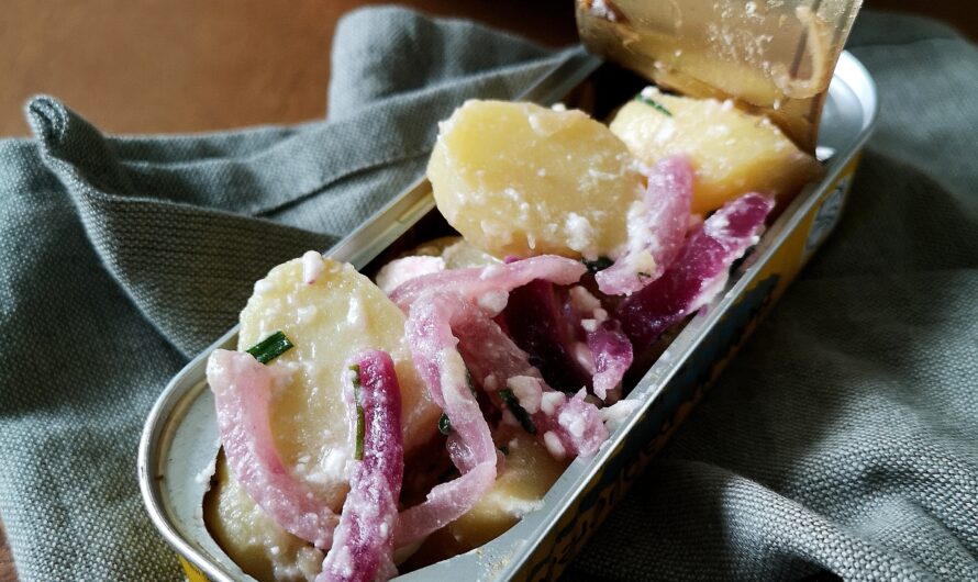 Salade de pommes de terre à la « sauce maquereau »