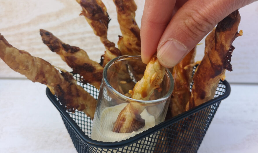 Torsades aux chutes de pâte feuilletée