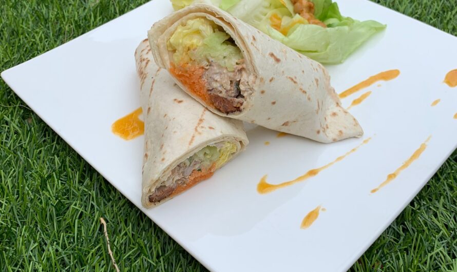 Wrap aux restes de couscous de Nathan Helo