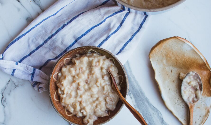 Que faire avec un reste de porridge ?