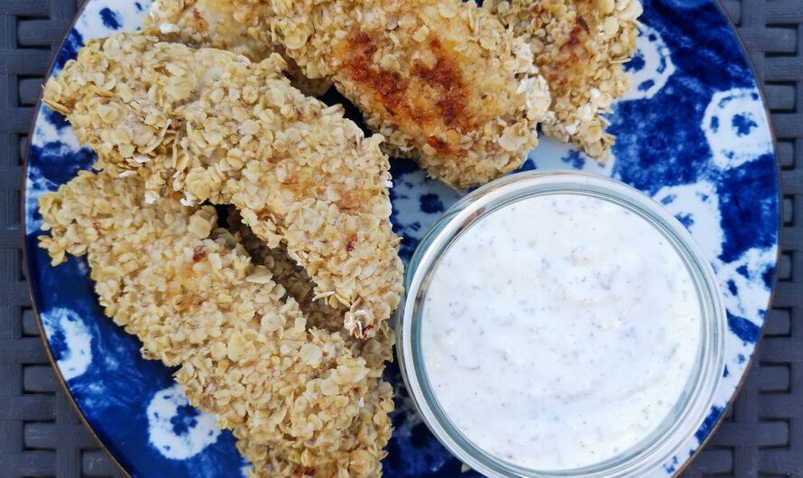 Nuggets de poulet aux flocons d’avoine