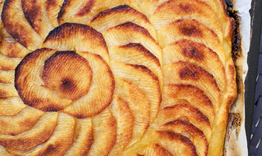 Tarte fine aux pommes