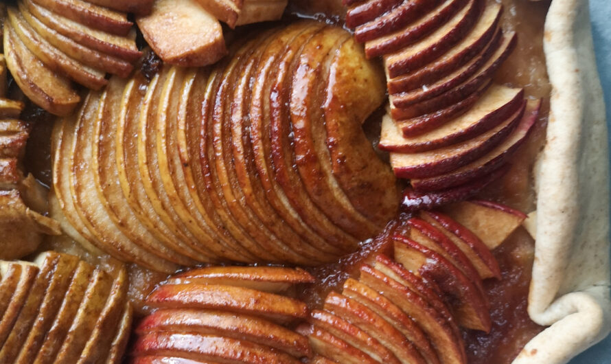 Tarte rustique à la pomme