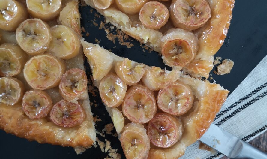 Tarte tatin de bananes